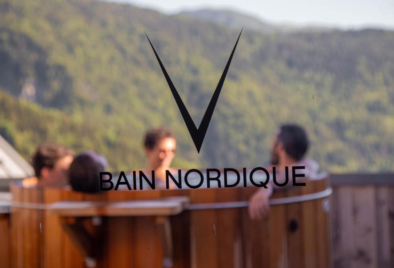 Hotel Le V De Vaujany Eksteriør billede