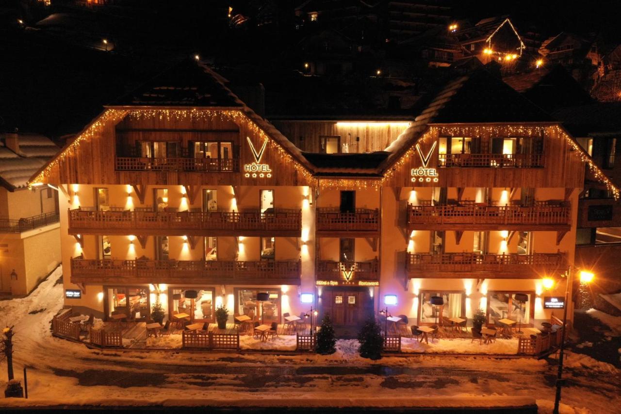 Hotel Le V De Vaujany Eksteriør billede