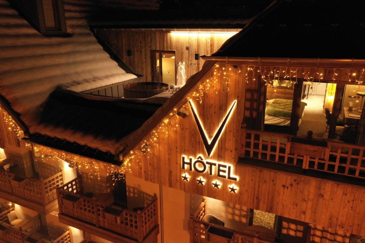 Hotel Le V De Vaujany Eksteriør billede